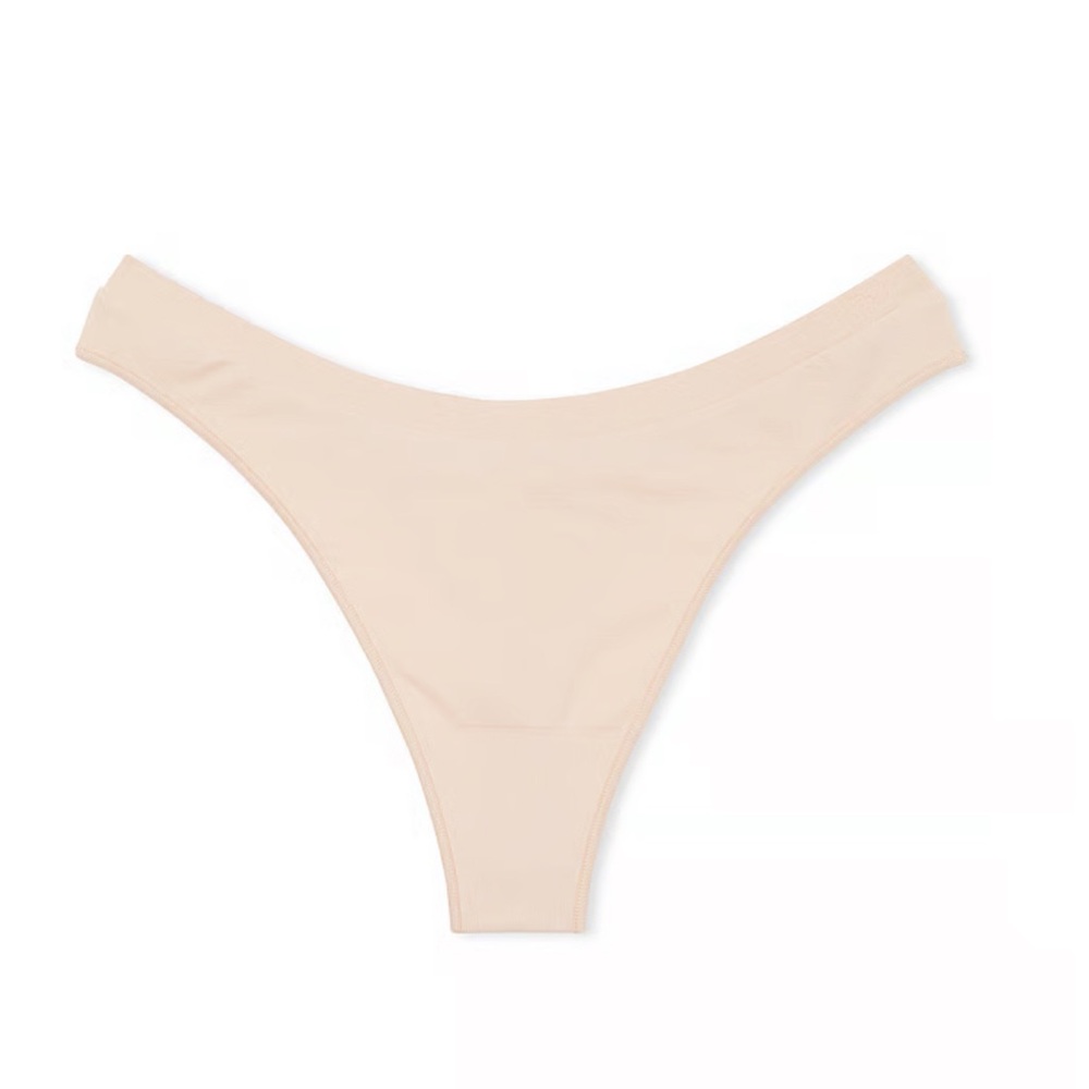 Pink vs Seamless Nude Thong